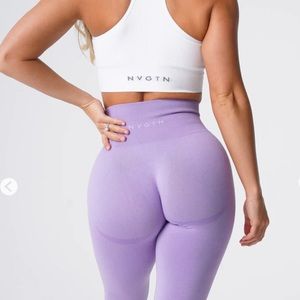 Lilac NVGTN medium contour leggings